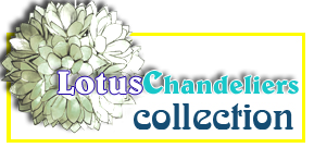 Capiz Lotus Chandelier